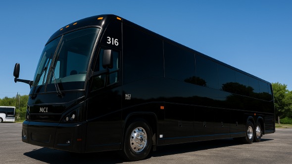 Exterior of Tigard Party Bus Company's 40 Passenger Party Bus in Tigard
