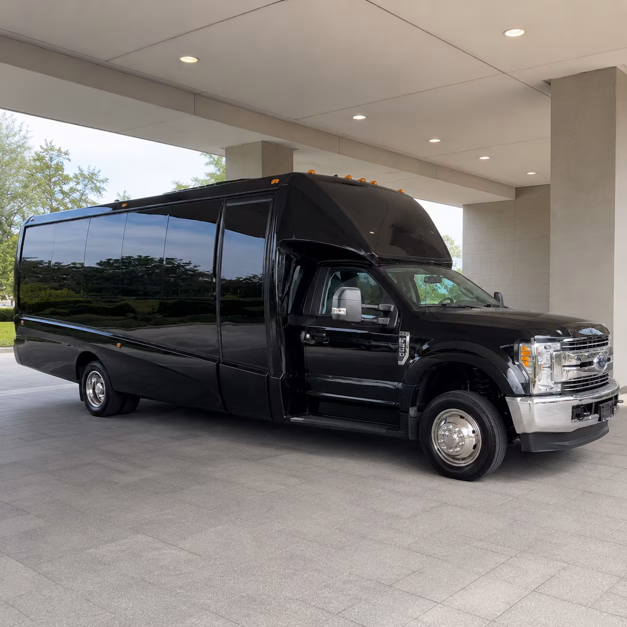 20 Passenger Party Bus Exterior
