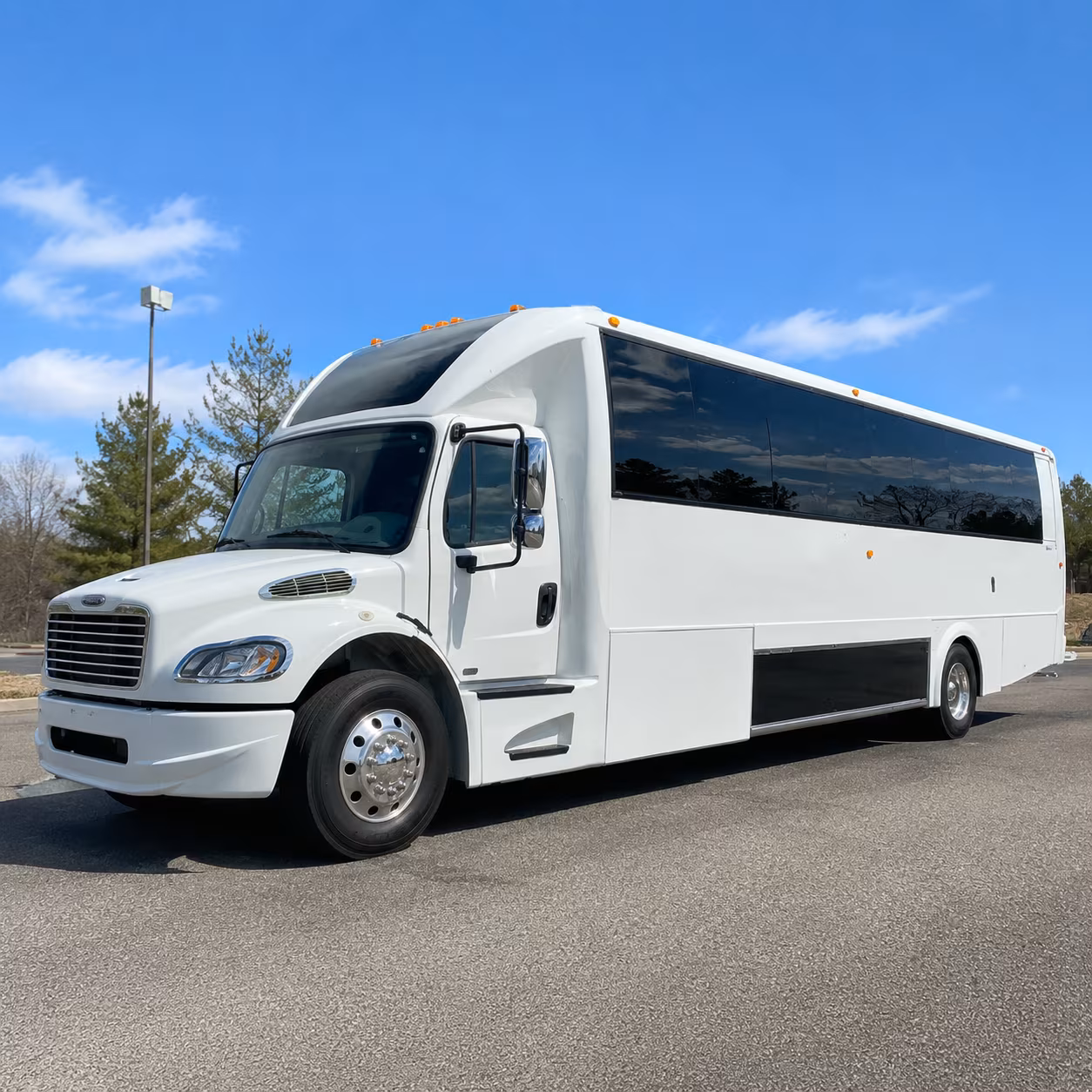 40 Passenger Party Bus Exterior