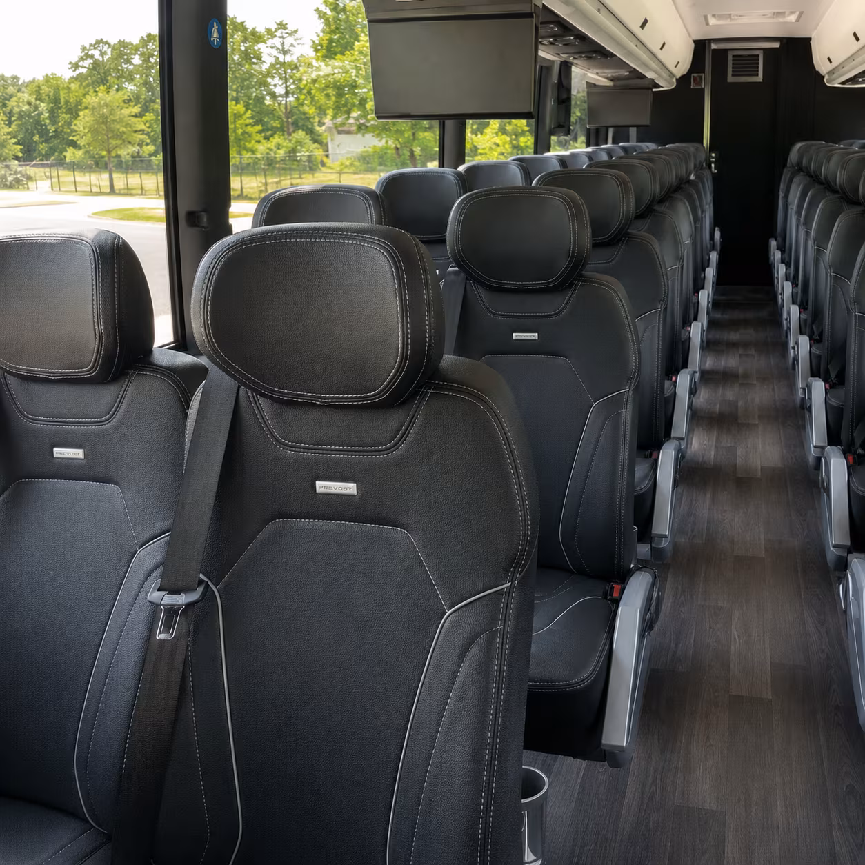 Portland Airport Shuttle & Transportation party bus exterior