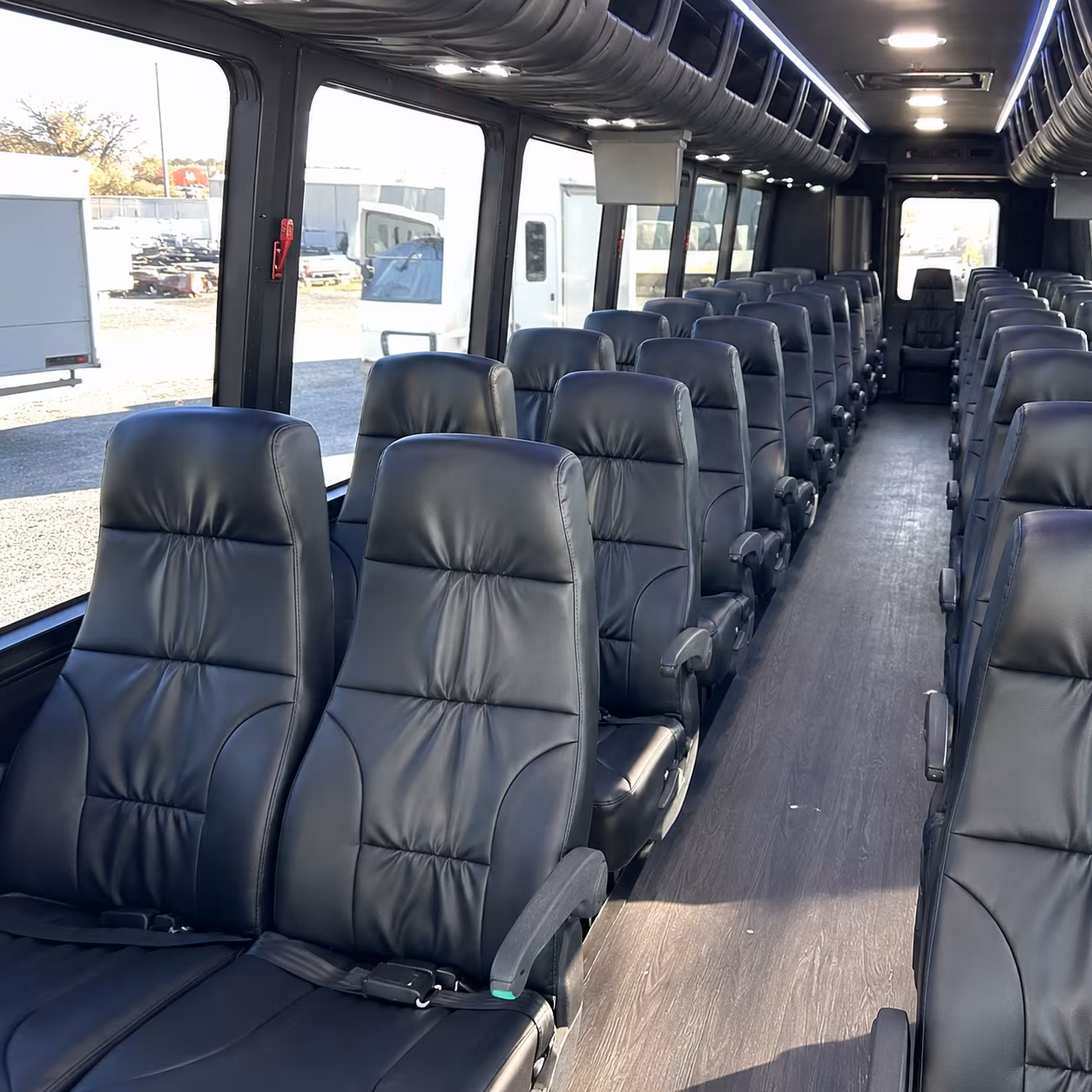 Portland Airport Shuttle & Transportation party bus exterior