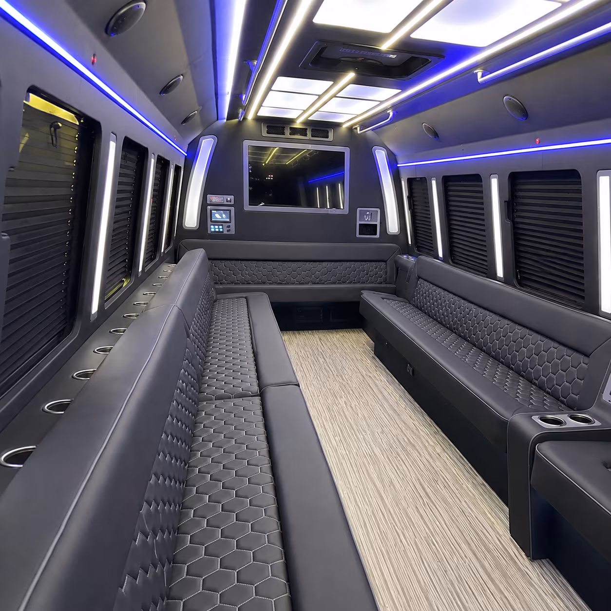 Portland Concert & Music Festival Transportation party bus exterior