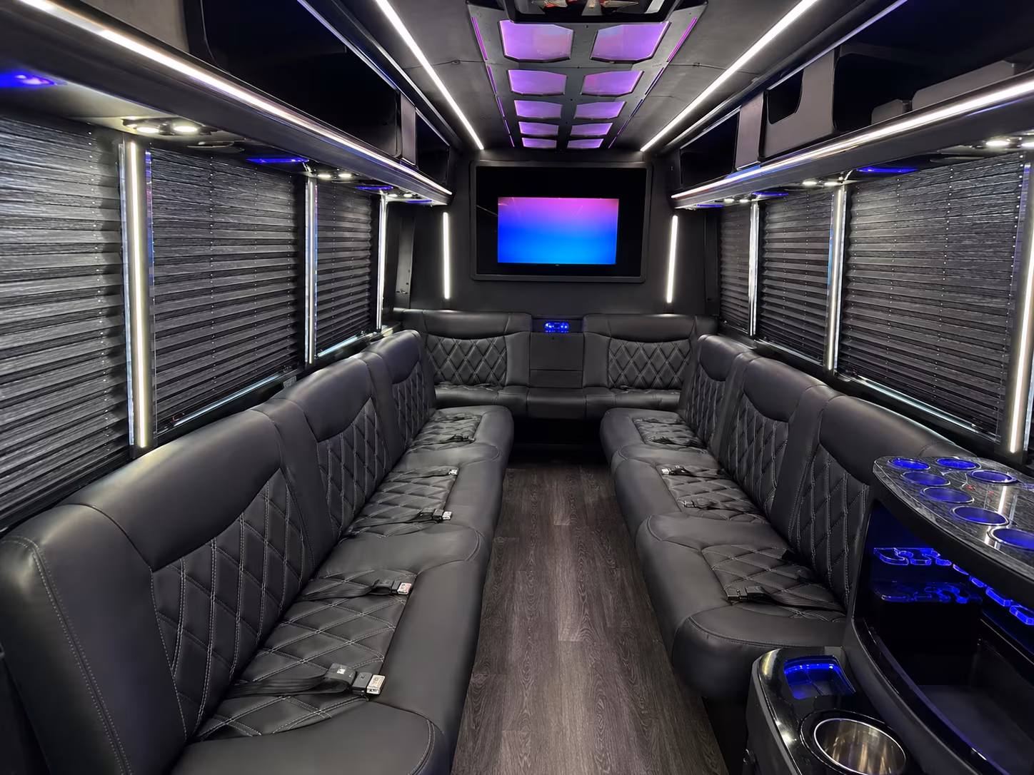 Portland Concert & Music Festival Transportation party bus exterior