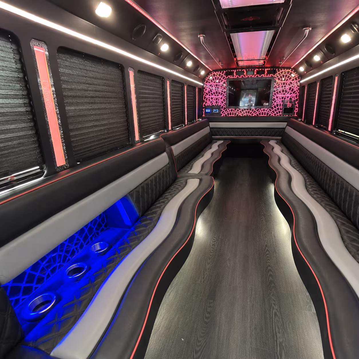 Portland Concert & Music Festival Transportation onboard seating