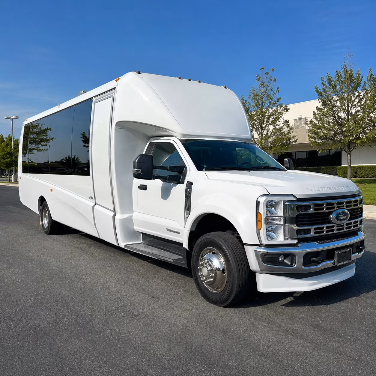 Portland Corporate Transportation party bus exterior