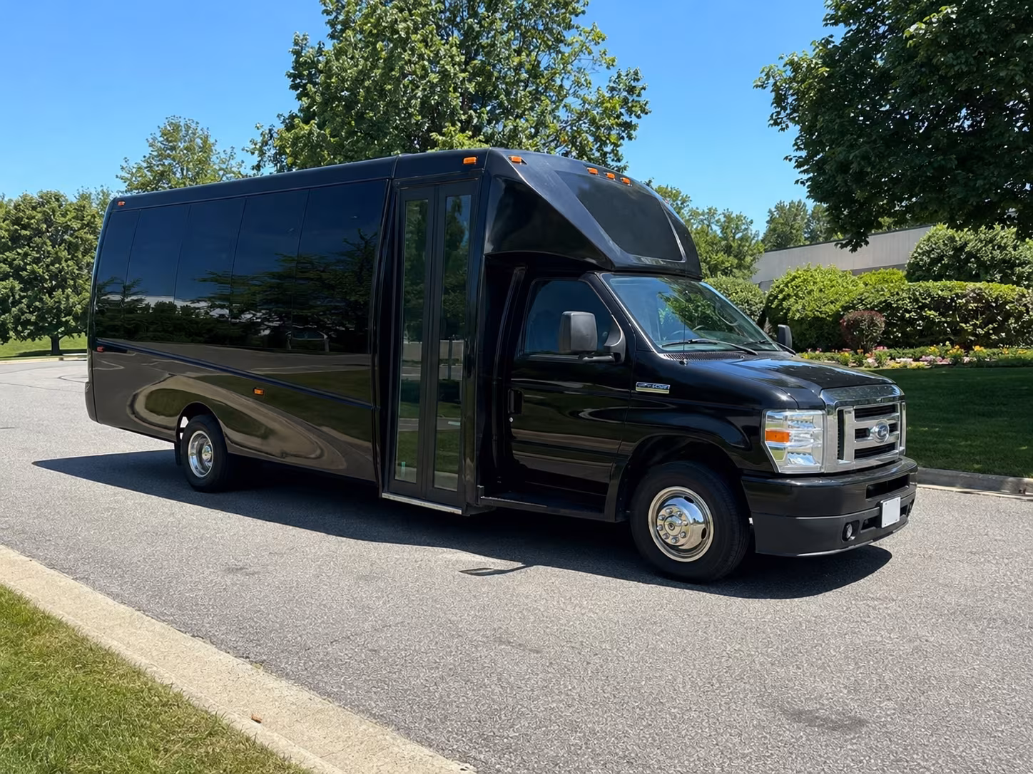 Portland Private Event Transportation party bus exterior