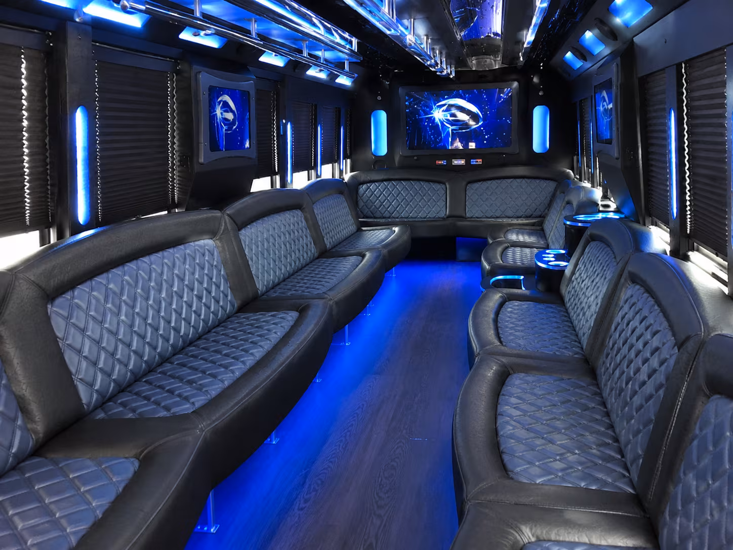 Portland Prom & Homecoming Transportation party bus exterior