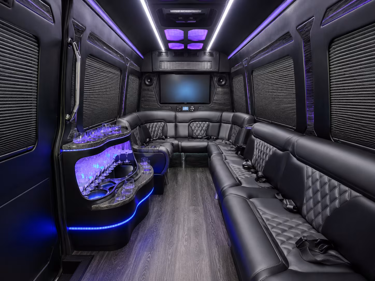 Portland School Event Transportation onboard seating