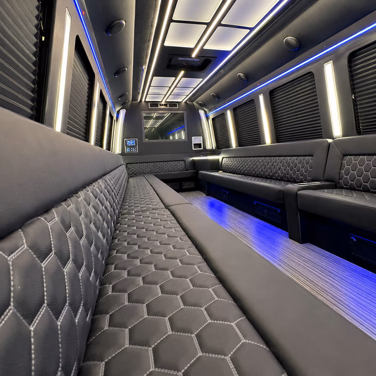Portland Sporting Event Transportation party bus exterior