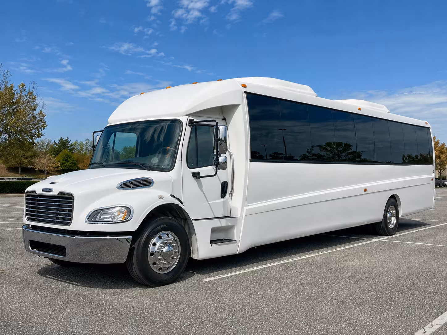 Portland Wedding Transportation party bus exterior