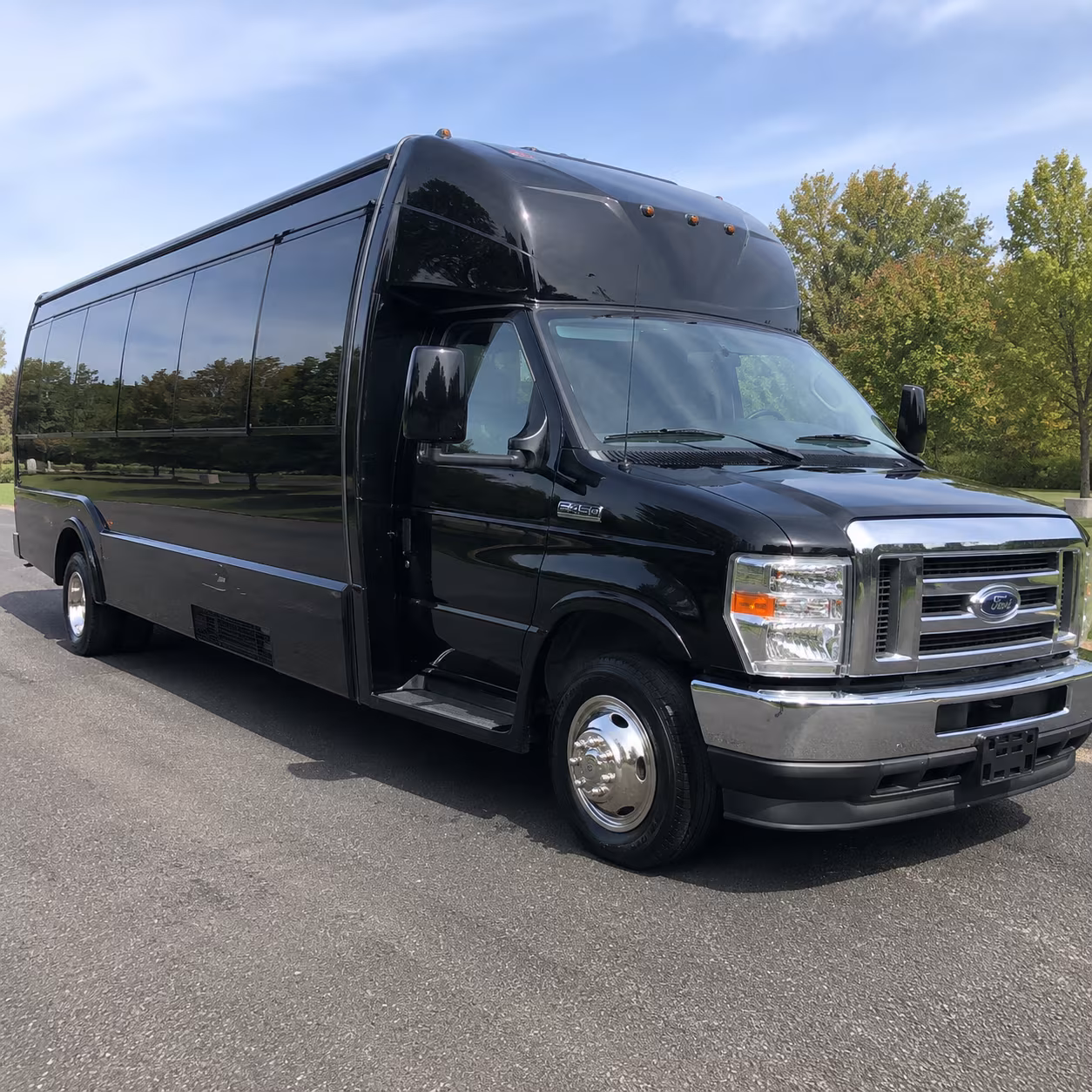 Portland Wedding Transportation party bus exterior