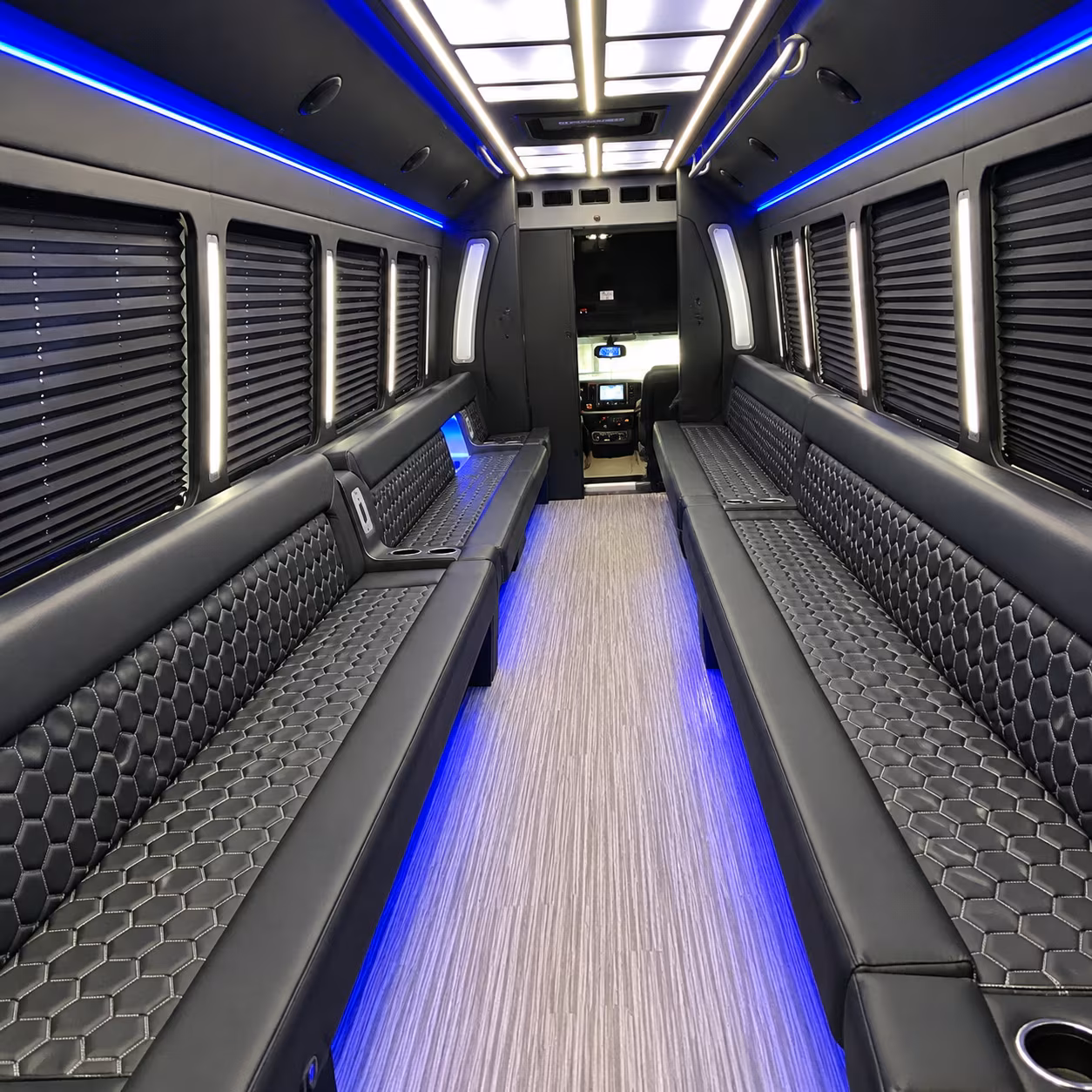 Portland Wedding Transportation onboard seating