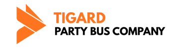 tigard party bus company logo